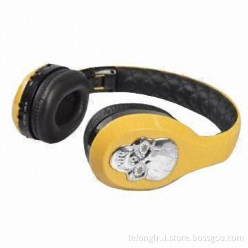 Multifunction Headset, Supports Wireless Custom/MP3 Player/FM Radio/Great Sound/Direct Connect to PC